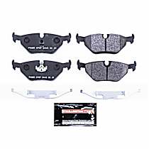 Rear Carbon Fiber Metallic Brake Pad Set, Requires Wear Sensor - Sold Separately, Track Day Spec