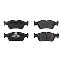 Front Ceramic Brake Pad Set, Requires Wear Sensor, Track Day Spec
