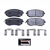 Front Carbon Fiber Metallic Brake Pad Set, Track Day Spec