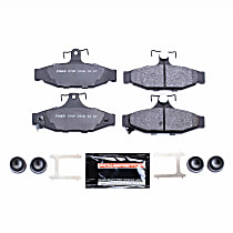 Carbon Fiber Metallic Brake Pad Set, With Rear Disc Brake, Track Day