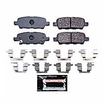 Rear Carbon Fiber Metallic Brake Pad Set, Track Day - Rear