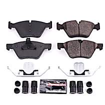 Z23-1061 Front Z23 Daily Carbon-Fiber Ceramic Brake Pads with Stainless-Steel Hardware Kit