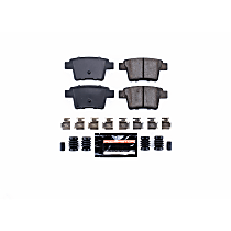 Rear Carbon Fiber Ceramic Brake Pad Set, Z23 Evolution Sport Series