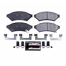 Front Carbon Fiber Ceramic Brake Pad Set, Z23 Evolution Sport Series