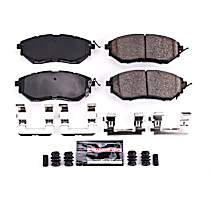 Front Carbon Fiber Ceramic Brake Pad Set, Z23 Evolution Sport Series