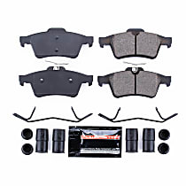 Z23-1095 Rear Z23 Daily Carbon-Fiber Ceramic Brake Pads with Stainless-Steel Hardware Kit