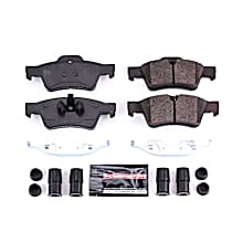 Rear Carbon Fiber Ceramic Brake Pad Set, Requires Wear Sensor, Z23 Evolution Sport Series