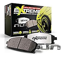 Front Carbon Fiber Ceramic Brake Pad Set, Z26 Street Warrior Carbon-Fiber Ceramic Series
