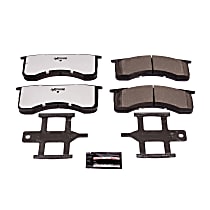 Z36-769 Front OR Rear Z36 Truck Carbon-Fiber Ceramic Brake Pads with Stainless-Steel Hardware Kit
