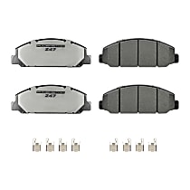 Front Semi-Metallic Brake Pad Set - Front
