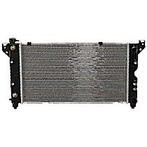 Radiator, 2.4L/3.0L/3.3L/3.8L Engines, Aluminum Core, Plastic Tank