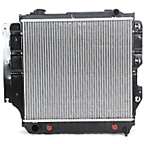 Radiator, 2.4L/2.5L/4.0L/4.2L Engines, Automatic or Manual Transmission, Aluminum Core, Plastic Tank
