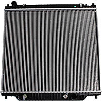 Radiator, 5.4L Engine, 1 in. Core Size, Aluminum Core, Plastic Tank