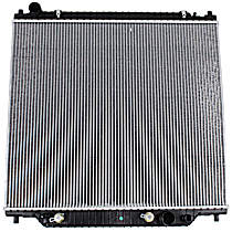Radiator, 6.8L/7.3L Engines, 2.25 in. Core Size, Aluminum Core, Plastic Tank