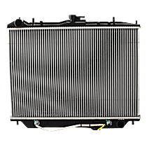Radiator, 3.2L Engine, Automatic Transmission, Aluminum Core, Plastic Tank
