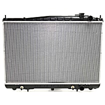 Radiator, 2.4L/3.3L Engines, For Naturally Aspirated Engine, Aluminum Core, Plastic Tank