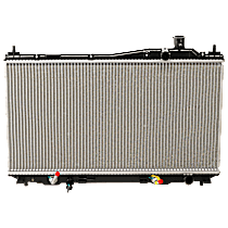 Radiator, 1.7L Engine, Aluminum Core, Plastic Tank