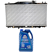 2-Piece Kit Radiator, enginedesignationname: K20A3, Automatic Transaxle, 2.0L 4Cyl,  Includes (1) Coolant/Antifreeze and (1) Radiator