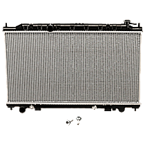 Radiator, 2.5L Engine, Automatic or Manual Transmission, Aluminum Core, Plastic Tank