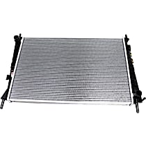 Radiator, 2.5L/3.0L Engines, Aluminum Core, Plastic Tank