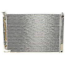 Radiator, 3.3L Engine, Aluminum Core, Aluminum Tank