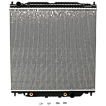 Radiator, 6.0L Engine, Diesel Engine, Automatic Transmission, Aluminum Core, Plastic Tank