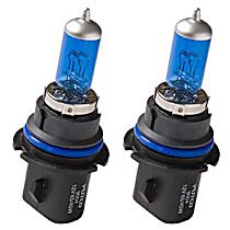 Driver and Passenger Side Halogen 9004 Headlight Bulb, High and Low Beam, Set of 2, Pure Halogen Series