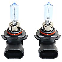 239005NW Driver and Passenger Side Pure Halogen Series Halogen 9005 Headlight Bulb Single Beam, Set of 2