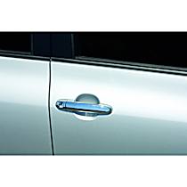 400242 ABS Plastic Plain Door Handle Cover, Chrome