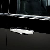 400243 ABS Plastic Plain Door Handle Cover, Chrome