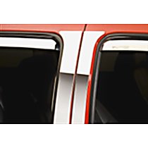 401788 Pillar Trim, Polished, 4 Pieces