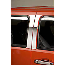 Pillar Trim, 4 Piece Kit, Polished, Set of 2 - 