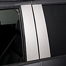 402633 Pillar Trim - Polished, Stainless Steel, Direct Fit, Set of 2