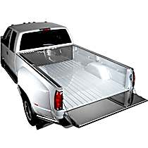 Smooth Bed Rail Cap, 76.3 in. Bed, Fleetside, Extended Cab Pickup, Without Bed Rail Storage, Polished, Stainless Steel - 