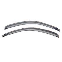 Front, Driver and Passenger Side, Window Visor, Crew Cab Pickup