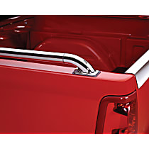 Bed Rails - Polished, Stainless Steel, Direct Fit, Set of 2