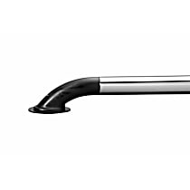 Bed Rails - Black and Silver, Stainless Steel, Direct Fit, Set of 2