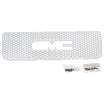 84111 Grille Insert - Silver, Stainless Steel, Punch, Direct Fit