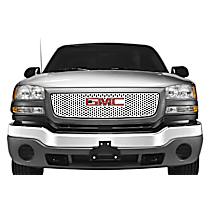 84113 Grille Insert - Silver, Stainless Steel, Punch, Direct Fit