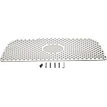 84131 Grille Insert - Silver, Stainless Steel, Punch, Direct Fit