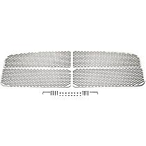 84132 Grille Insert - Silver, Stainless Steel, Punch, Direct Fit