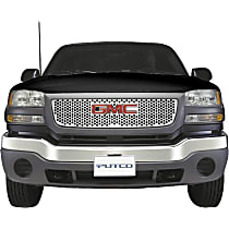 84138 Billet Grille - Polished, Stainless Steel, Punch Style, Grille Insert, Direct Fit, Sold individually
