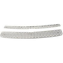 84150 Grille Insert - Silver, Stainless Steel, Punch, Direct Fit
