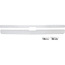 84189 Grille Insert - Silver, Stainless Steel, Punch, Direct Fit