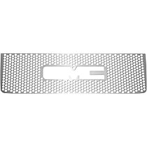 84193 Grille Insert - Silver, Stainless Steel, Punch, Direct Fit
