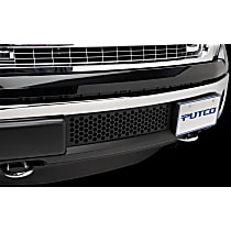 88182 Billet Grille - Powdercoated Black, Stainless Steel, Punch Style, Bumper Insert, Direct Fit, Sold individually