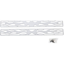 89101 Grille Insert - Silver, Stainless Steel, Flames, Direct Fit