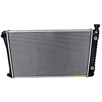 Radiator, 4.3L/5.0L/5.7L Engines, 28 in. Core, Aluminum Core, Plastic Tank, For Models Without Engine Oil Cooler