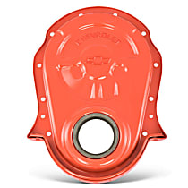 141-220 Timing Cover, Orange, Steel