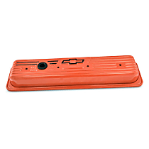 Valve Cover, Center Bolt Style; With Bowtie Logo; Small Block Chevy, 8 Cyl 5.0L